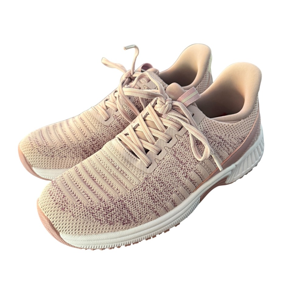 Orthofeet Kita Hands-Free Slip On Sneakers Rose Pink Womens Size 6 B